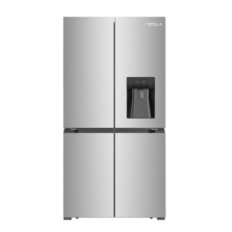 Tesla T560FDX Inox Non Plumbed American Fridge Freezer