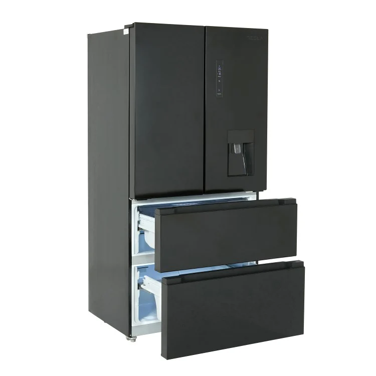 Tesla T571FRDB Black Non Plumbed American Fridge Freezer - Image 3