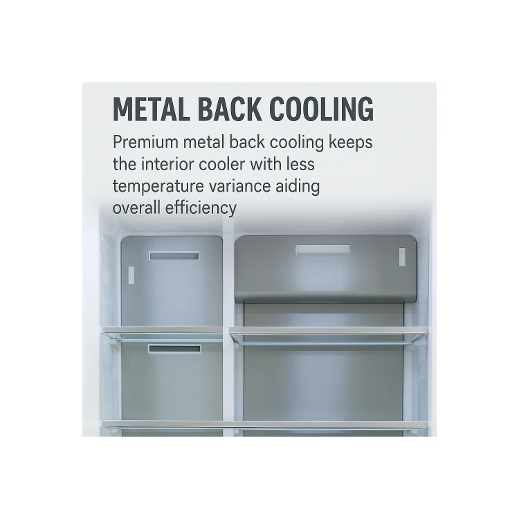 Tesla T582SBSX Inox Non Plumbed American Fridge Freezer - Image 7