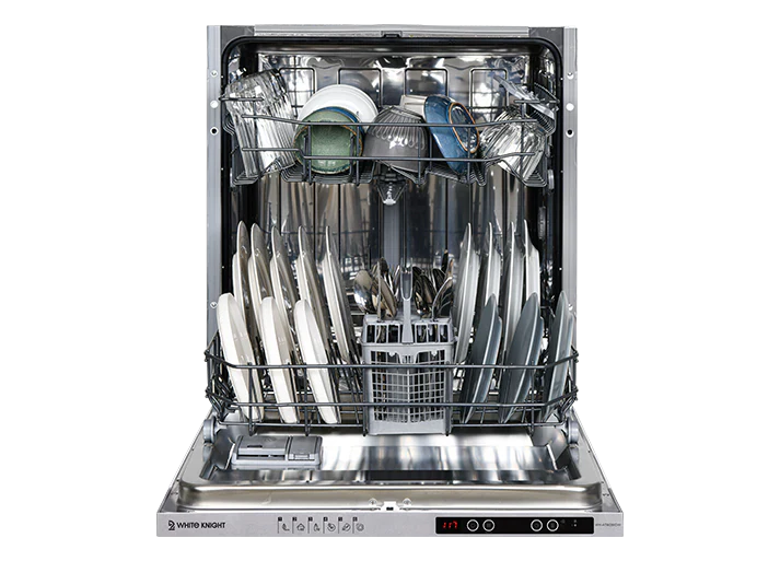White Knight WK-AT60BIDW Full Size Integrated Dishwasher - Image 3